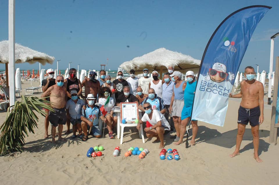 Beach Bocce San Salvo gruppo