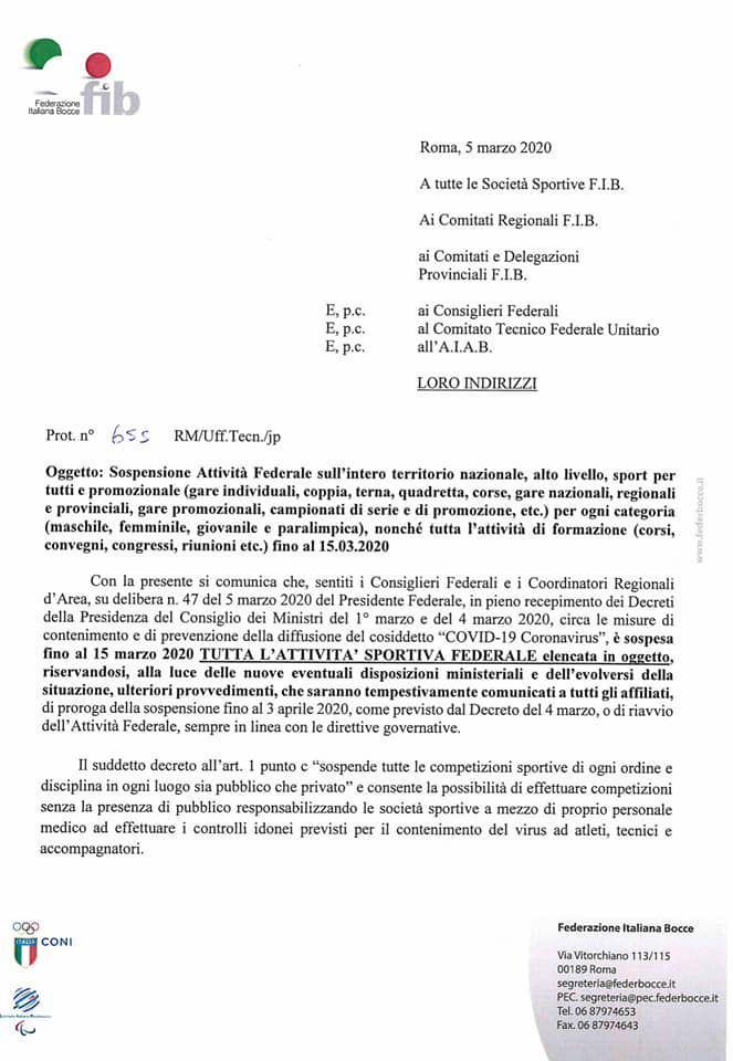 Decreto Federale CoronaVirus1