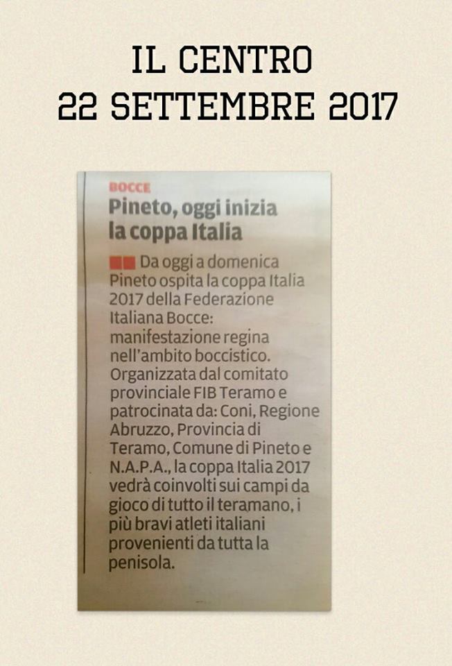 Il Centro 22 Settembre 2017