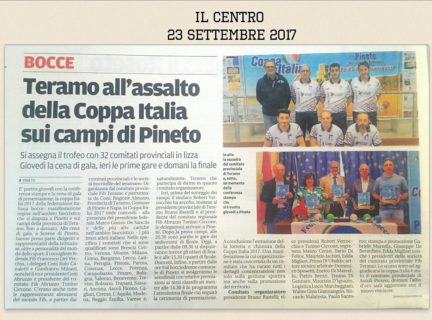 Il Centro 23 Settembre 2017