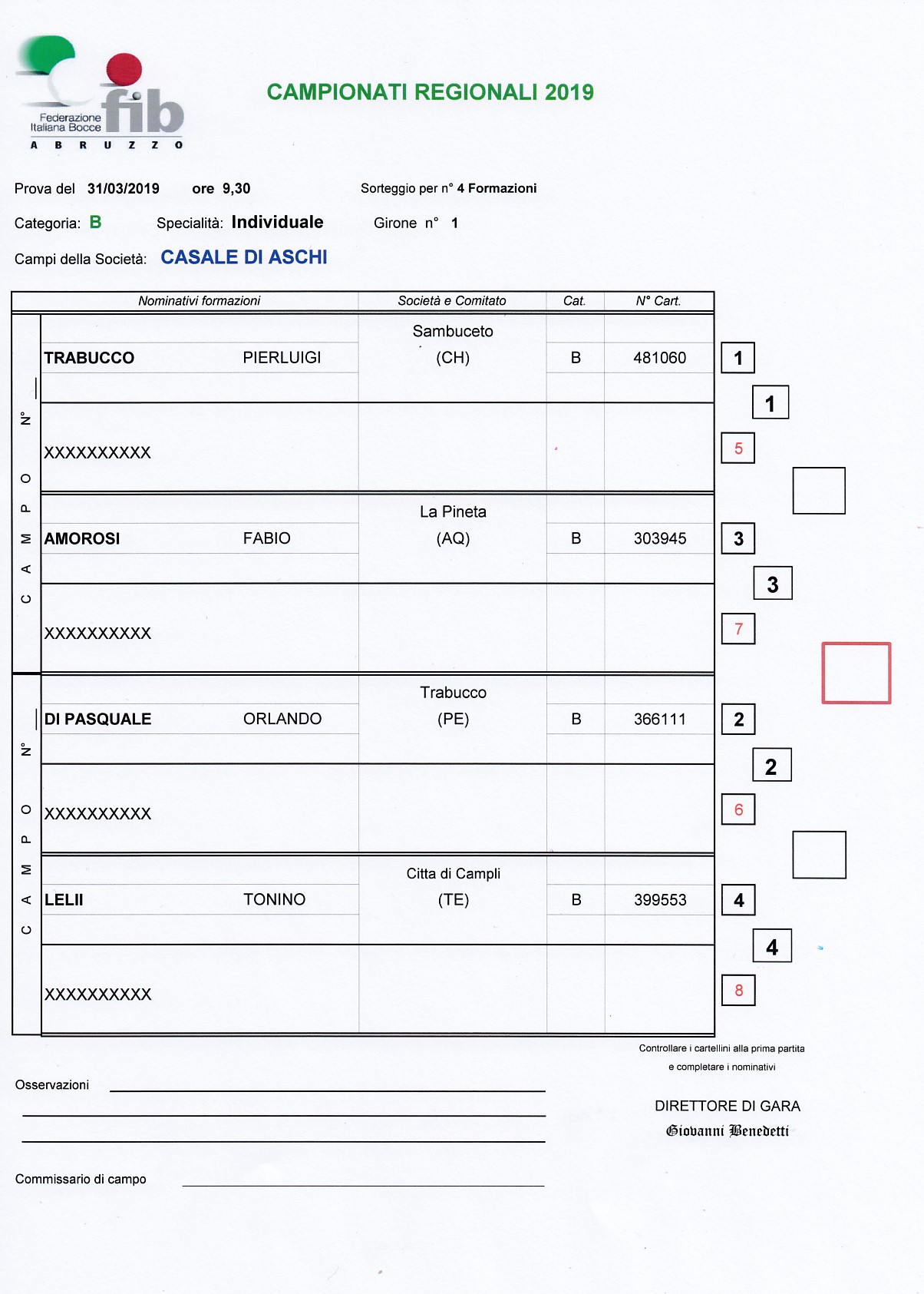 Individuale B