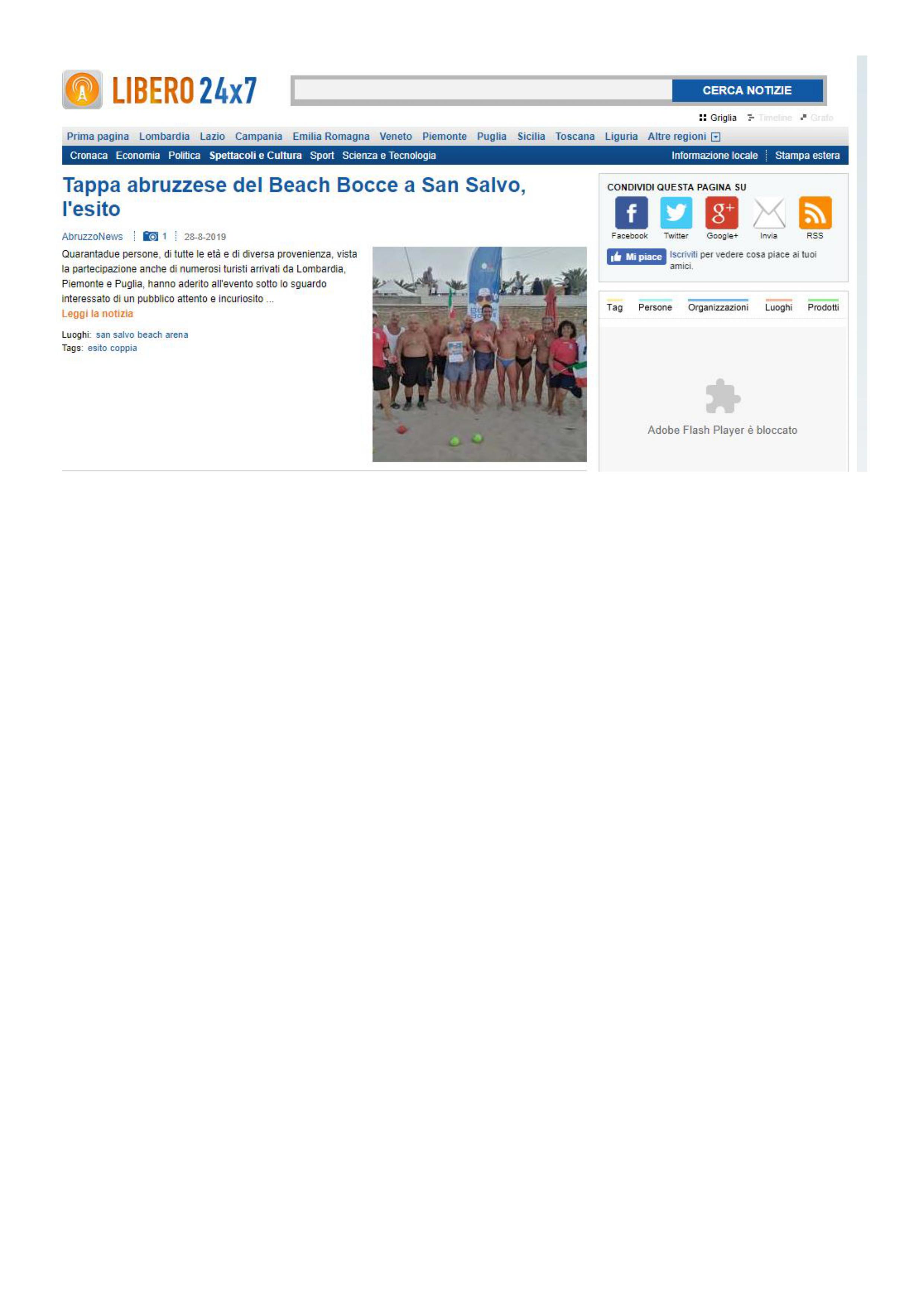 LIBERO NEWS 28.08.19