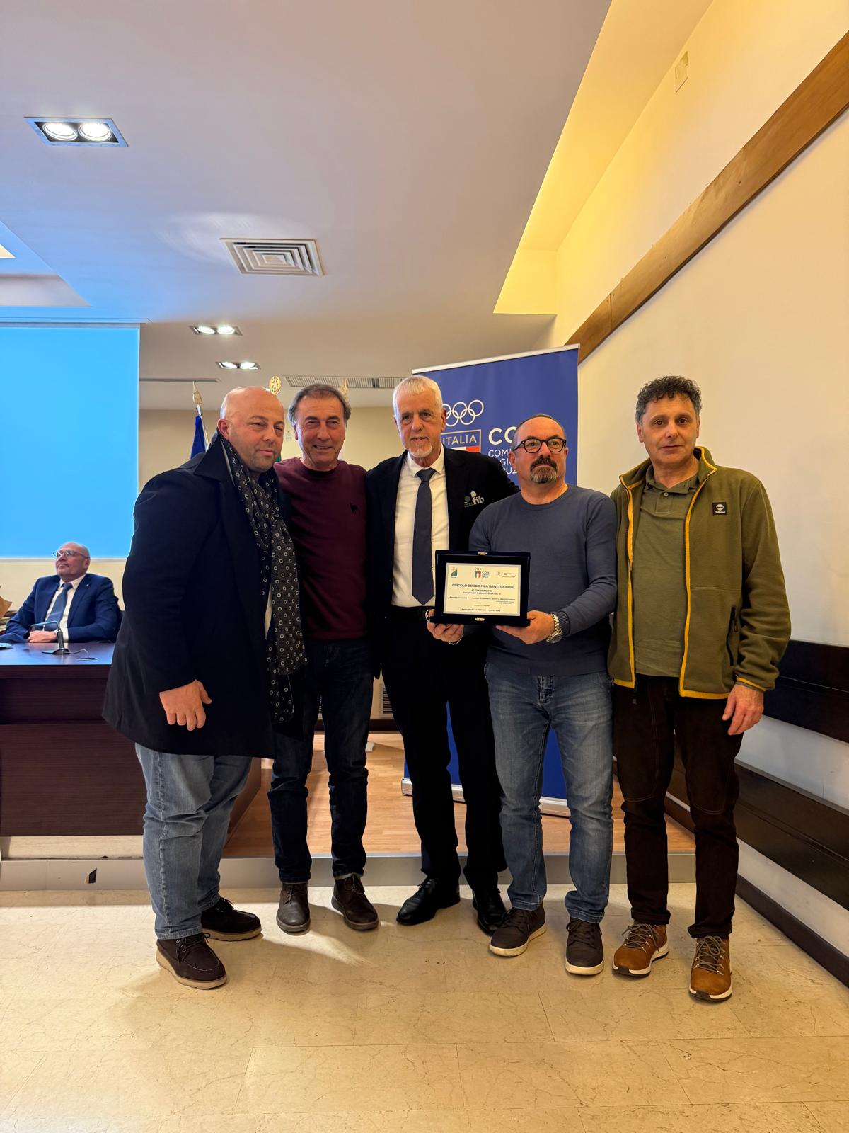 Premiazione CONI 2