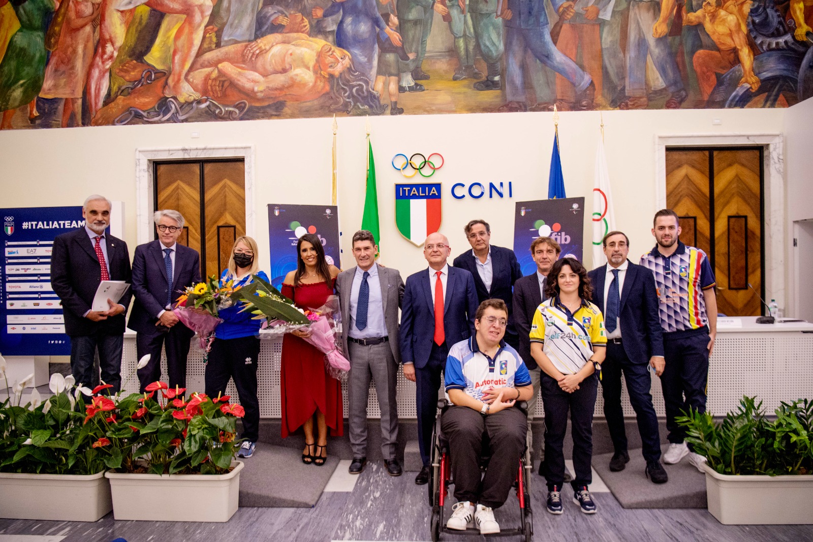 conferenza stampa CONI presentazione Mondiale