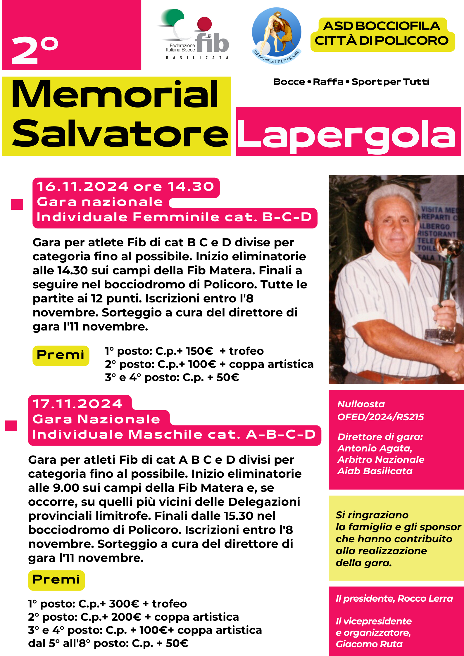 2 Memorial Lapergola