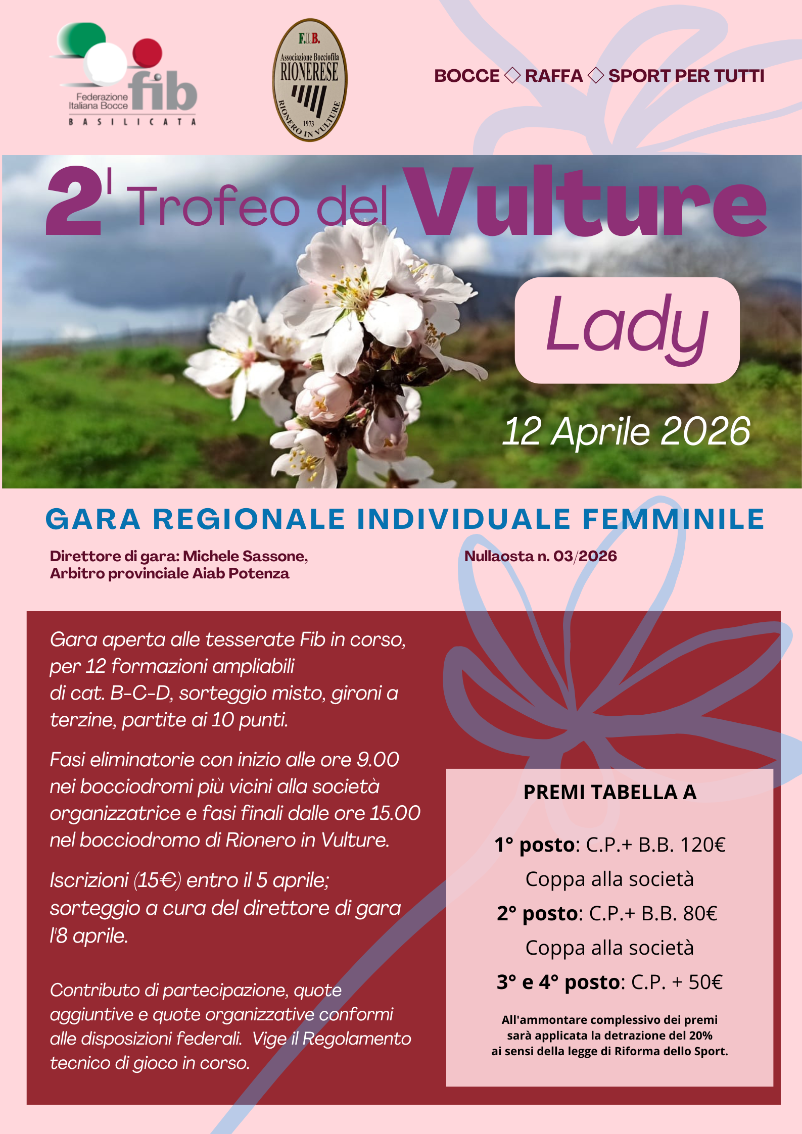 2 Trofeo del Vulture lady 2026