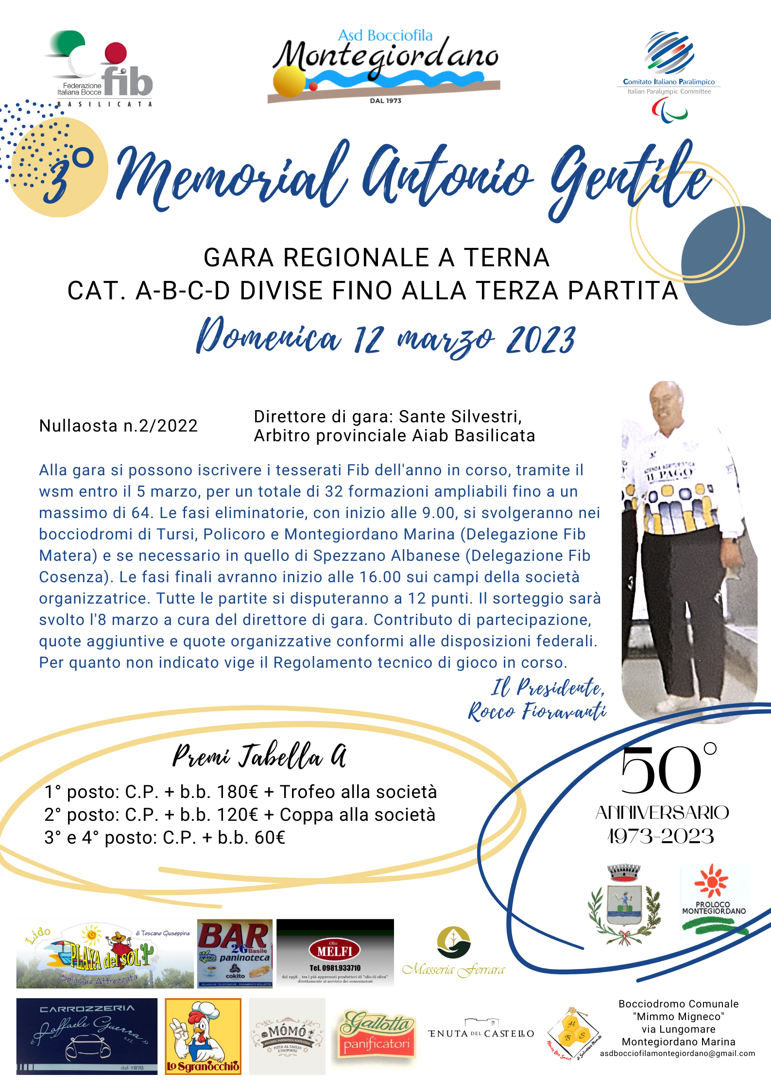 3 memorial gentile