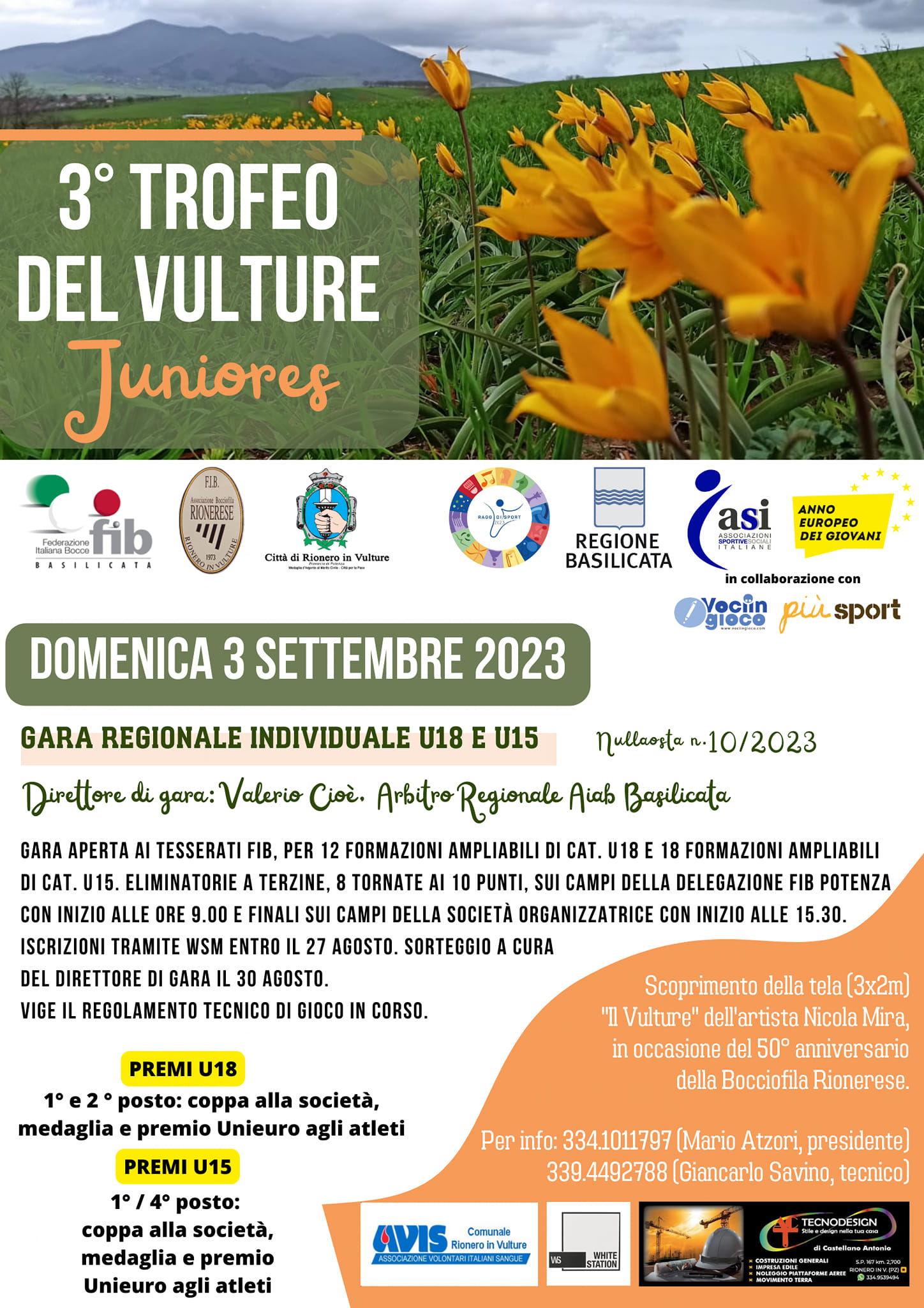 3 trofeo del vulture jr