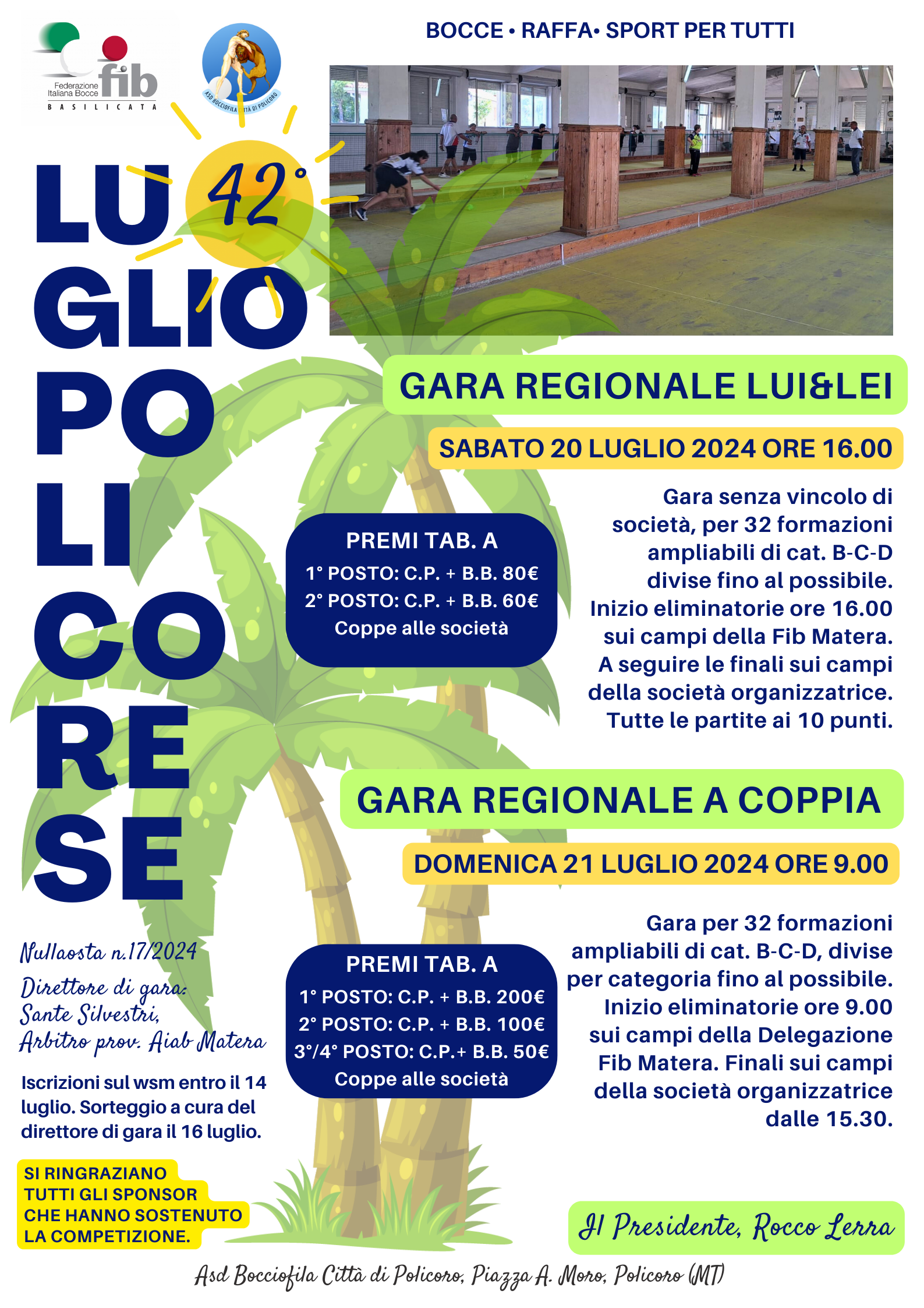 42 Luglio Policorese