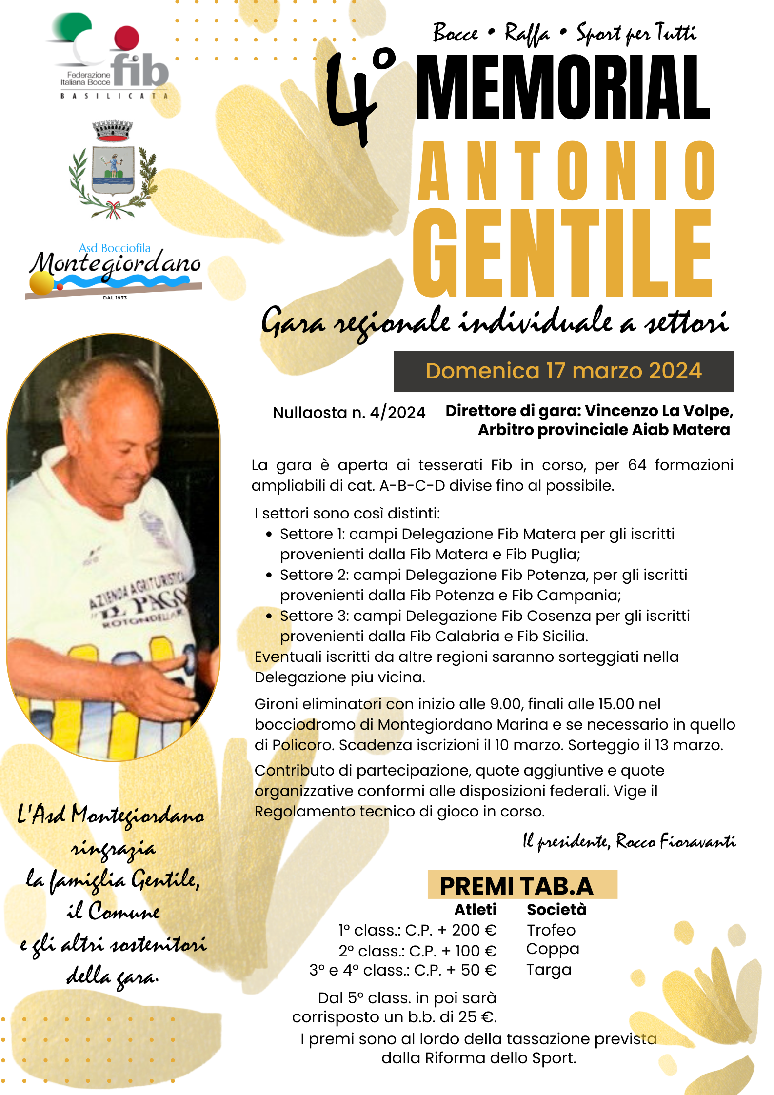 4 Memorial Gentile 2024