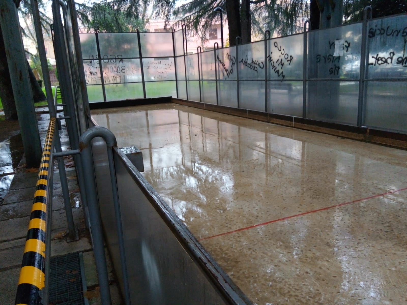 Allagamento piste Melfi