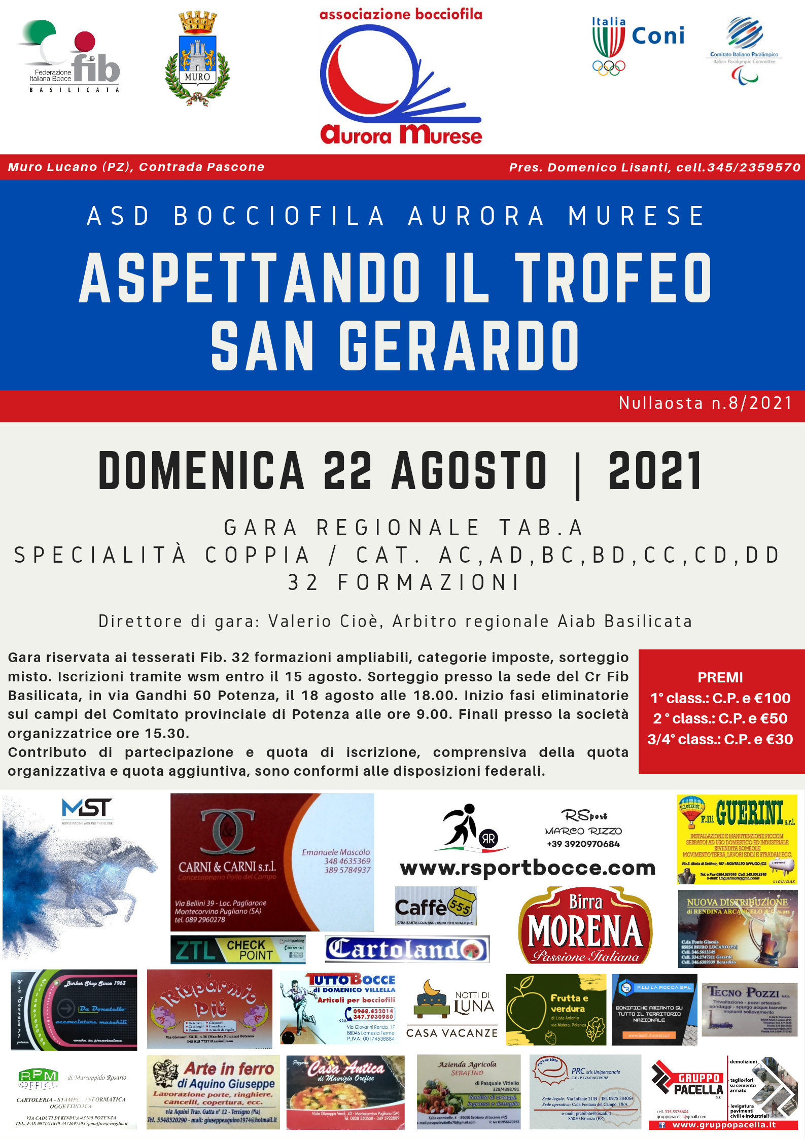 Aspettando il Trofeo San Gerardo