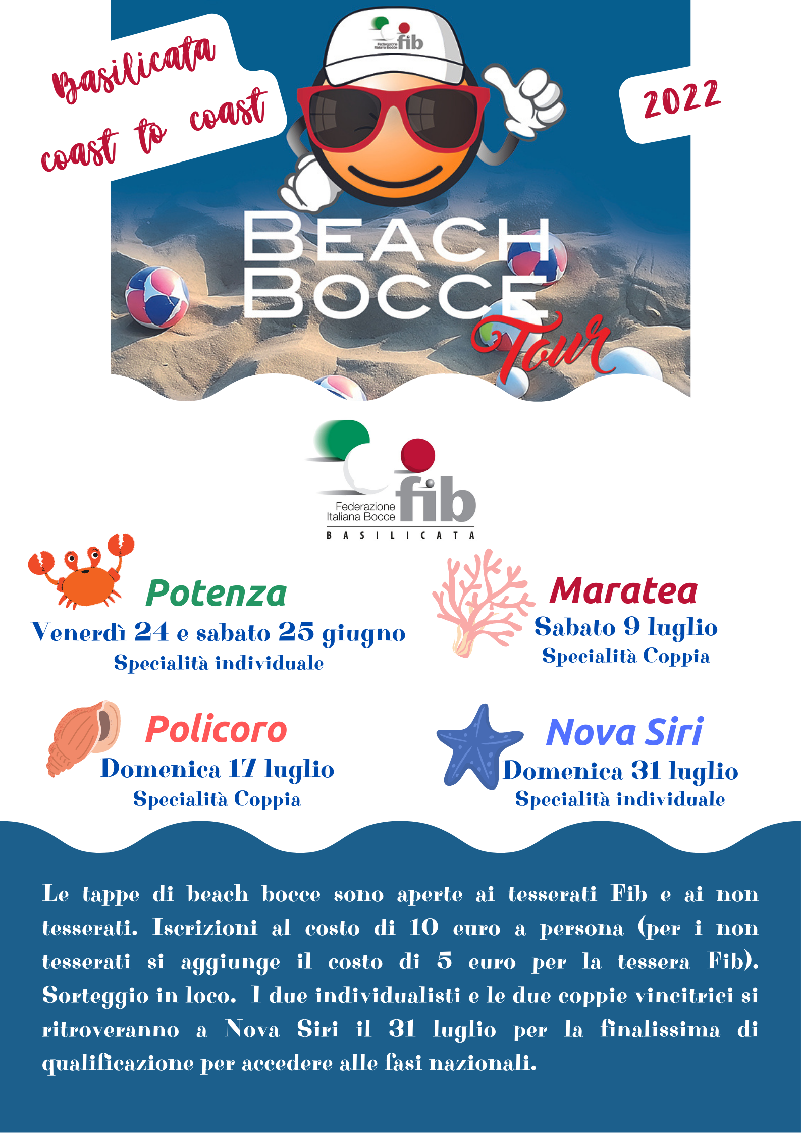 Beach bocce tour coast to coast