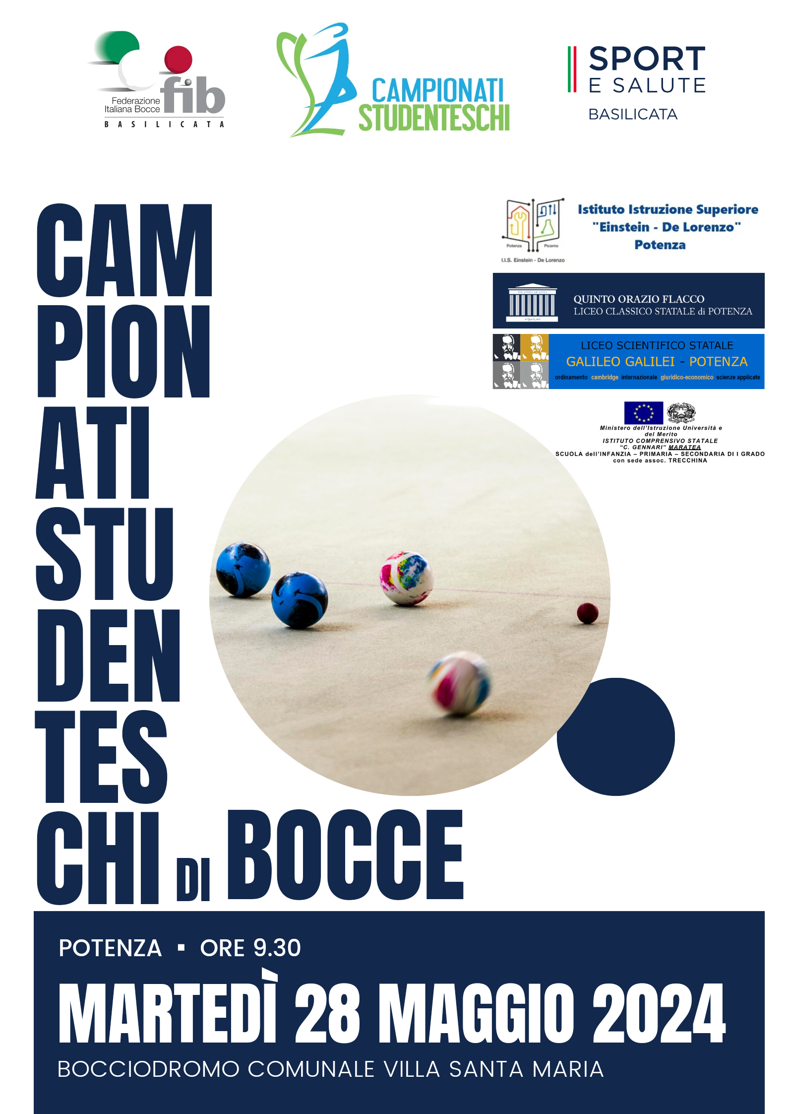 Campionati studenteschi bocce Basilicata 