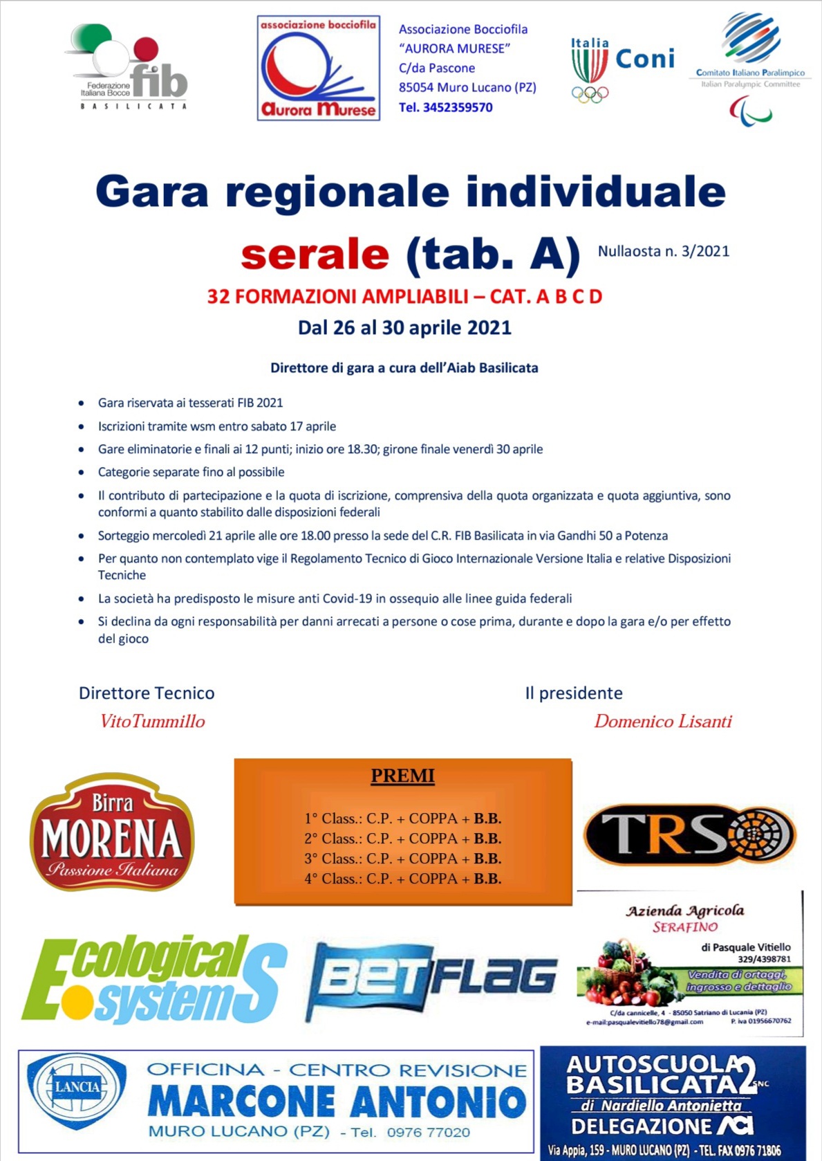 Gara Aurora Murese 3 2021