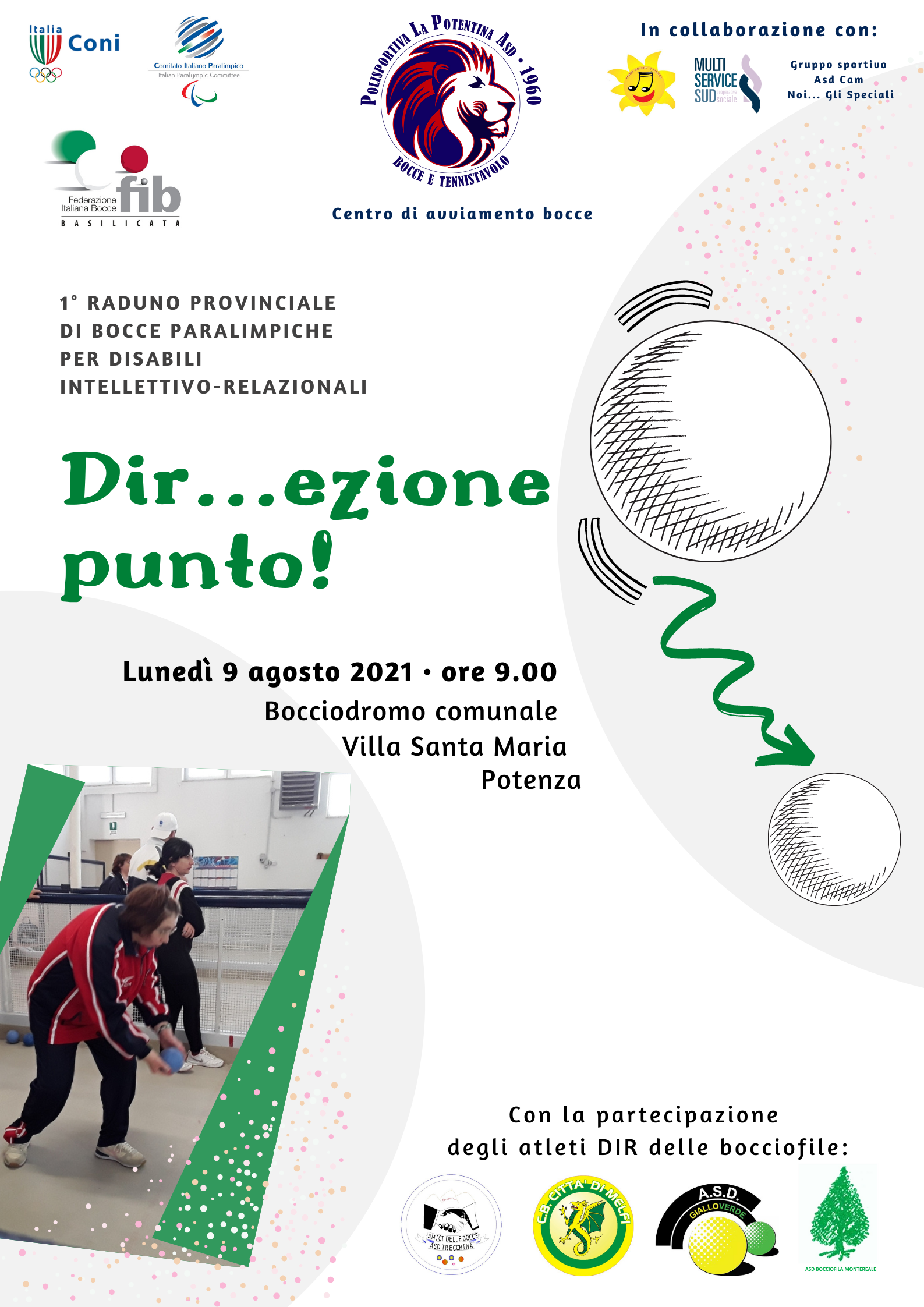Gara paralimpica 9 agosto