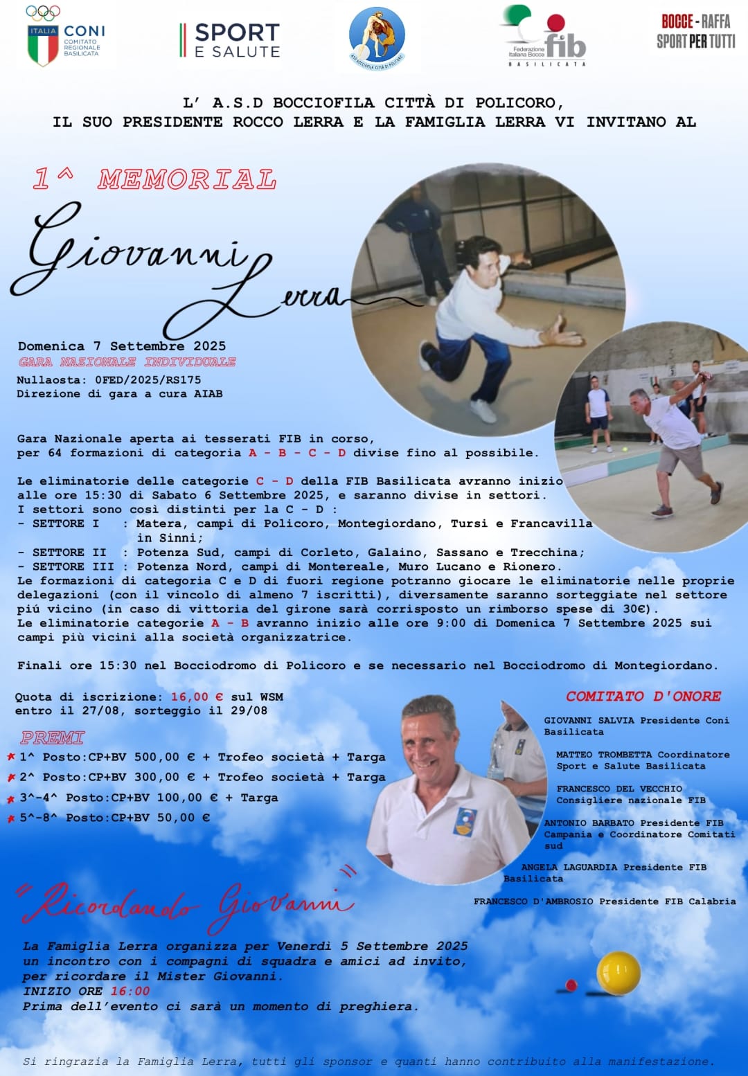 Locandina Memorial Lerra