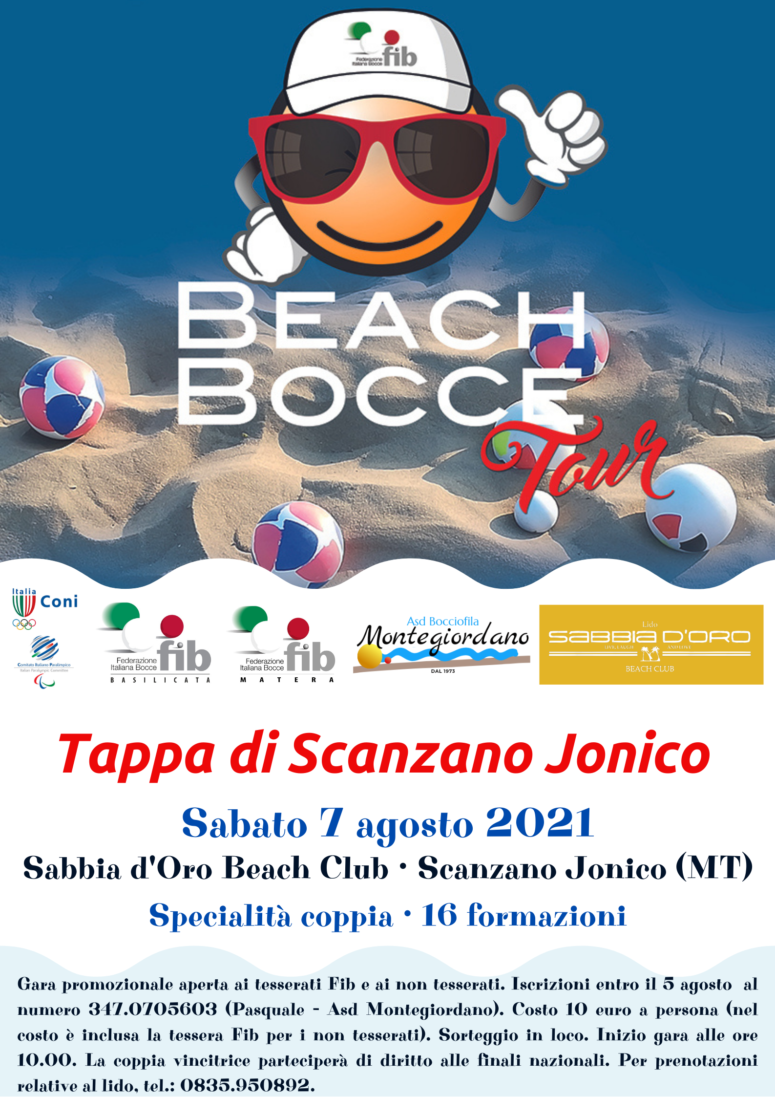 Locandina beach bocce 2021 scanzano