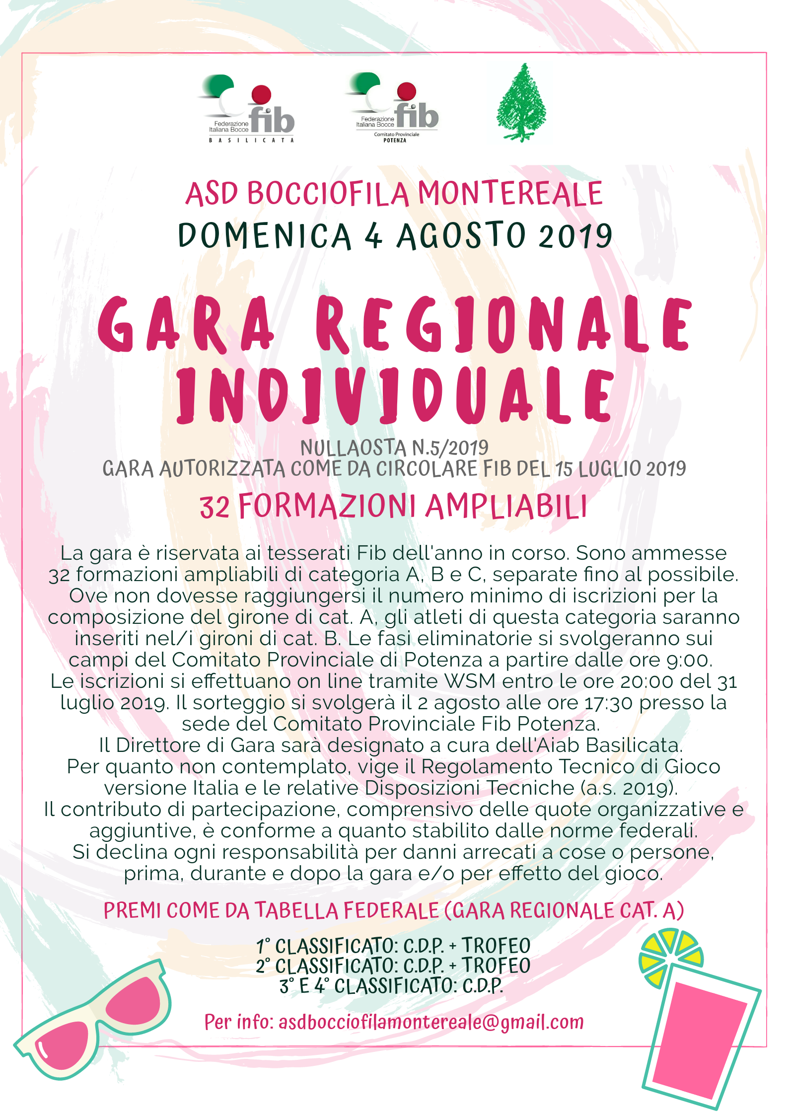 Manifesto gara Montereale 4 8 19