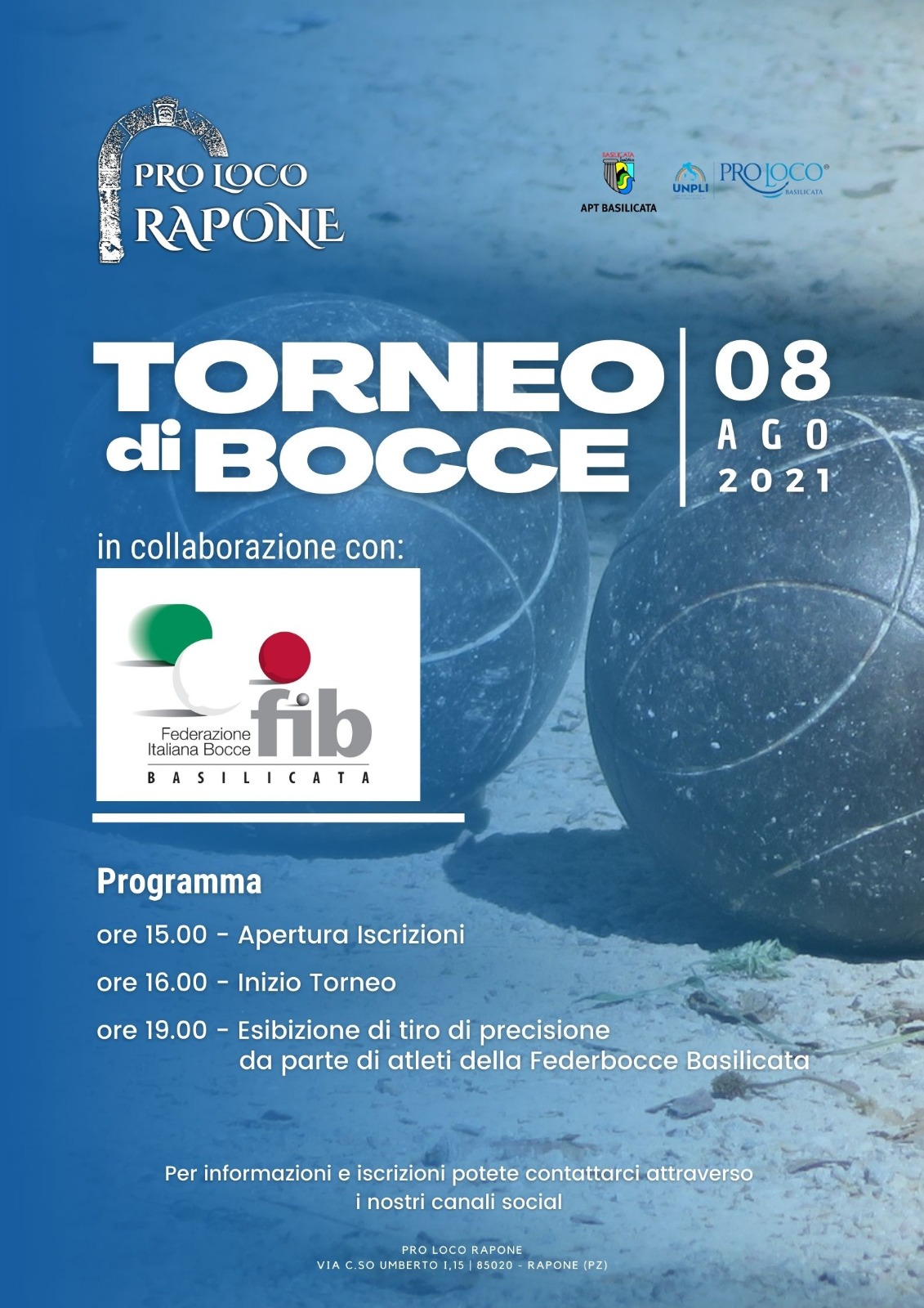 Torneo di bocce Rapone