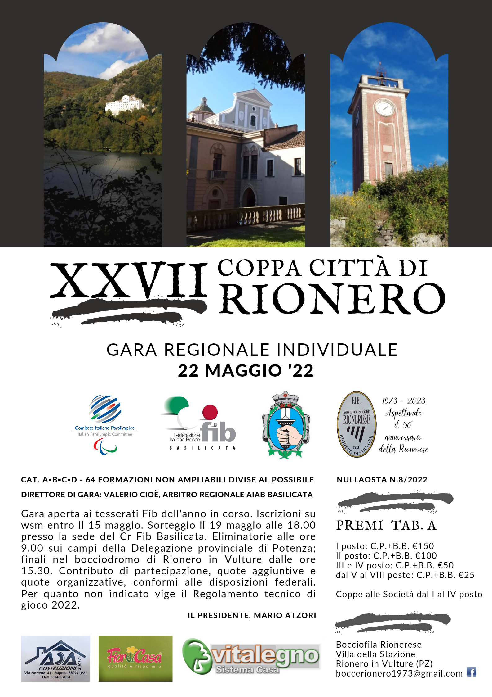 XXVII Coppa Città di Rionero 