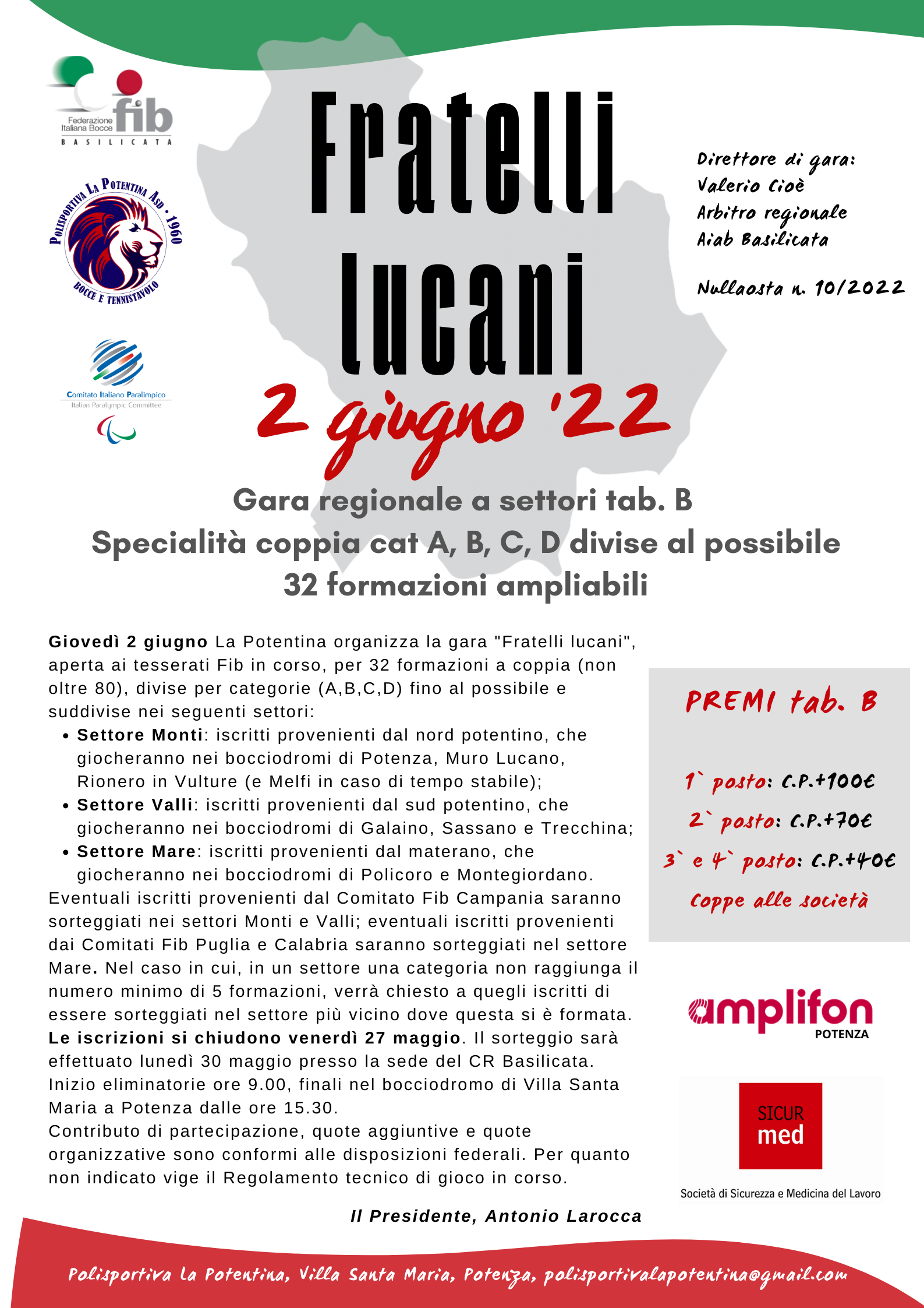 Locandina Fratelli lucani 