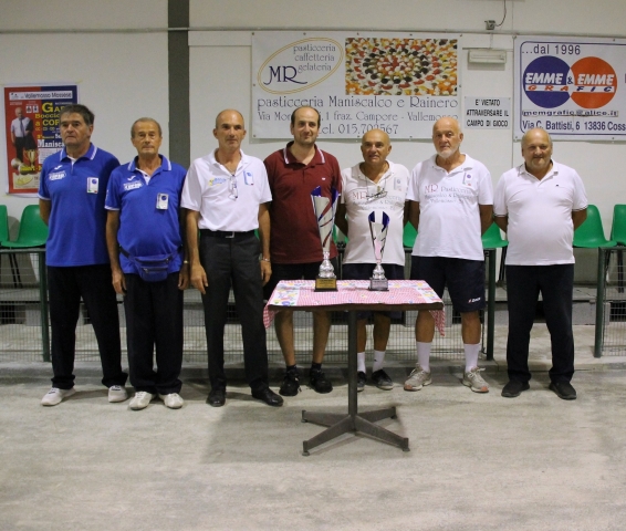 Campionato Biellese a coppie DD Campore 28 agosto 2018