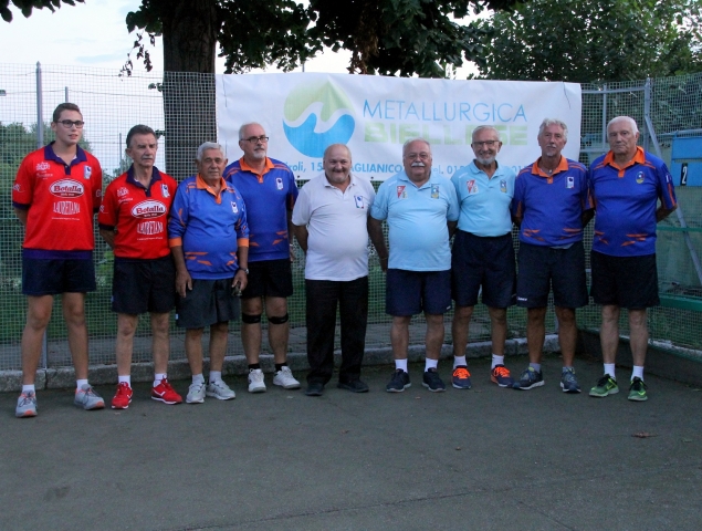 COPPA METALLURGICA BIELLESE A COPPIE CD DD SEMIFINALISTI 27 Agosto 2019 VALLE ELVO form. 34