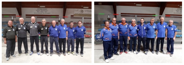 POULE DI FINE ESTATE A QUADRETTE CCCC DDDD SEMIFINALISTI CAT.C VALLE ELVO 22 Settembre 2019