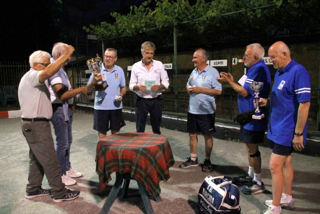 SELEZIONE REGIONALE A COPPIE DD PREMIAZIONE PRIMI POND.CIRCOLO ITALIA 23 Giugno 2019