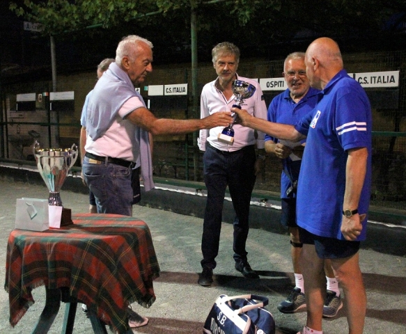 SELEZIONE REGIONALE A COPPIE DD PREMIAZIONE SECONDI POND.CIRCOLO ITALIA 23 Giugno 2019