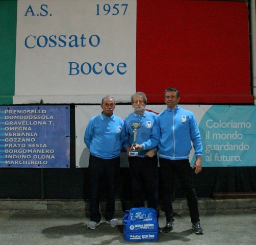 SELEZIONE REGIONALE A TERNE DDD 2 CLASSIFICATI COSSATO BOCCE LESSONA 30 Maggio 2019