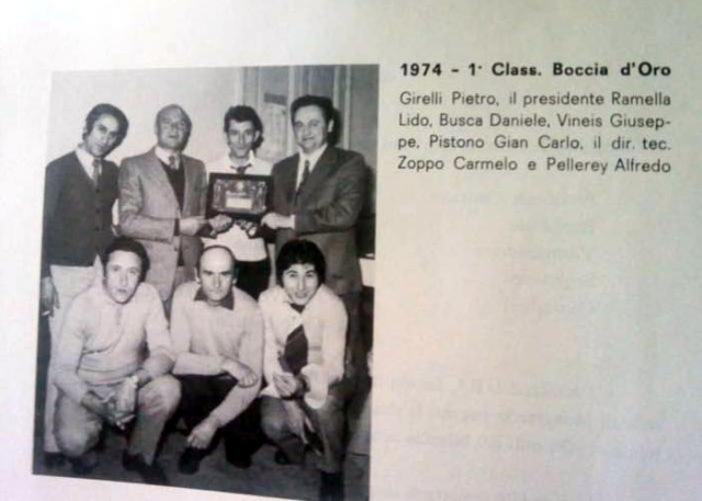 LEVIS BOCCIA DORO 1974