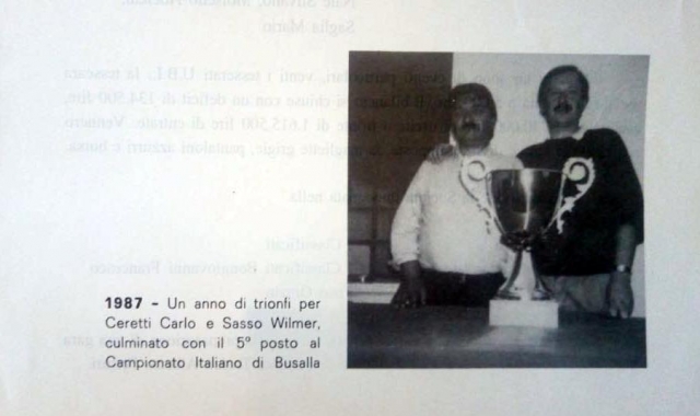 LEVIS CAMPIONATO ITALIANO DI BUSALLA 1987