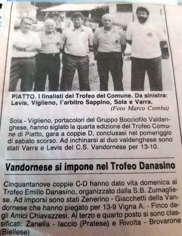 PIATTO TROFEO DEL COMUNE