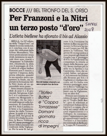 PER FRANZONI E LA NITRI