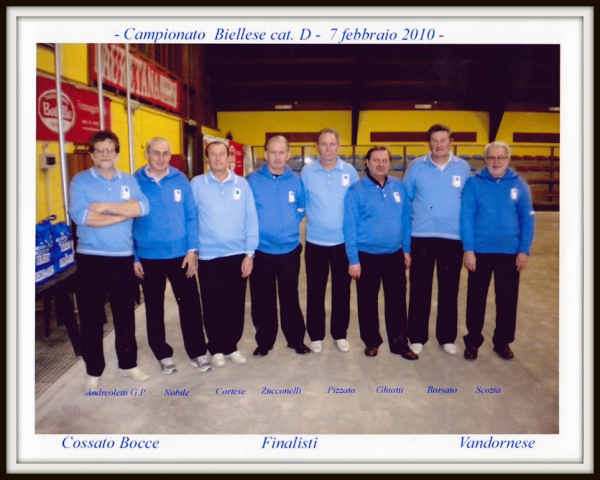 CAMPIONATO BIELLESE CAT D