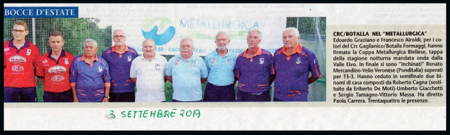 CRC BOTALLA NEL METALLURGICA