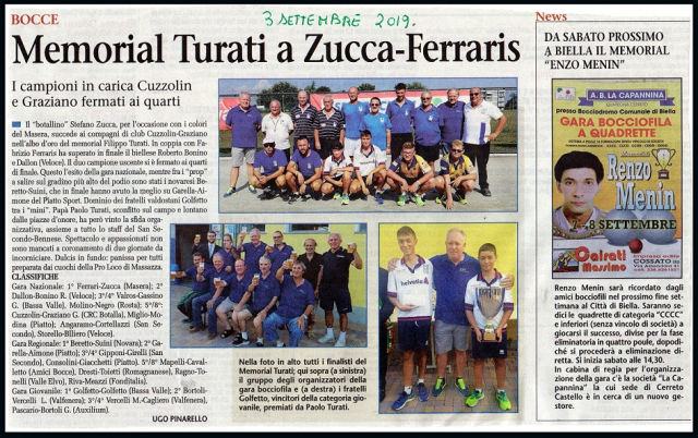 MEMORIAL TURATI A ZUCCA FERRARIS