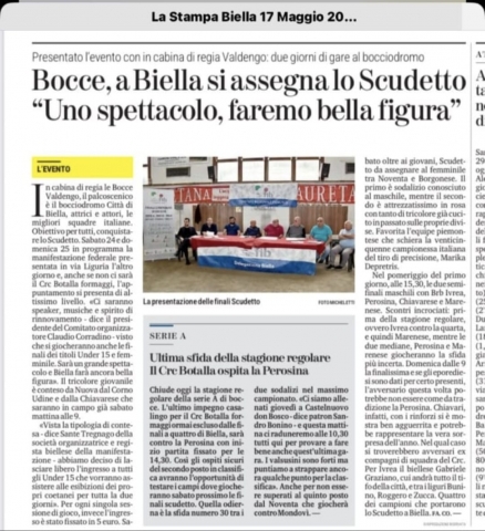 La Stampa 17 05 2025