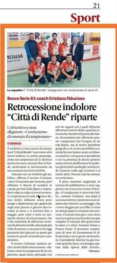 Gazzetta del Sud Rende2