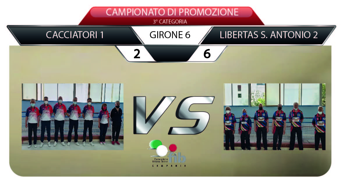 Cacciatori 1 Libertas S. Antonio 2 Tavola disegno 1