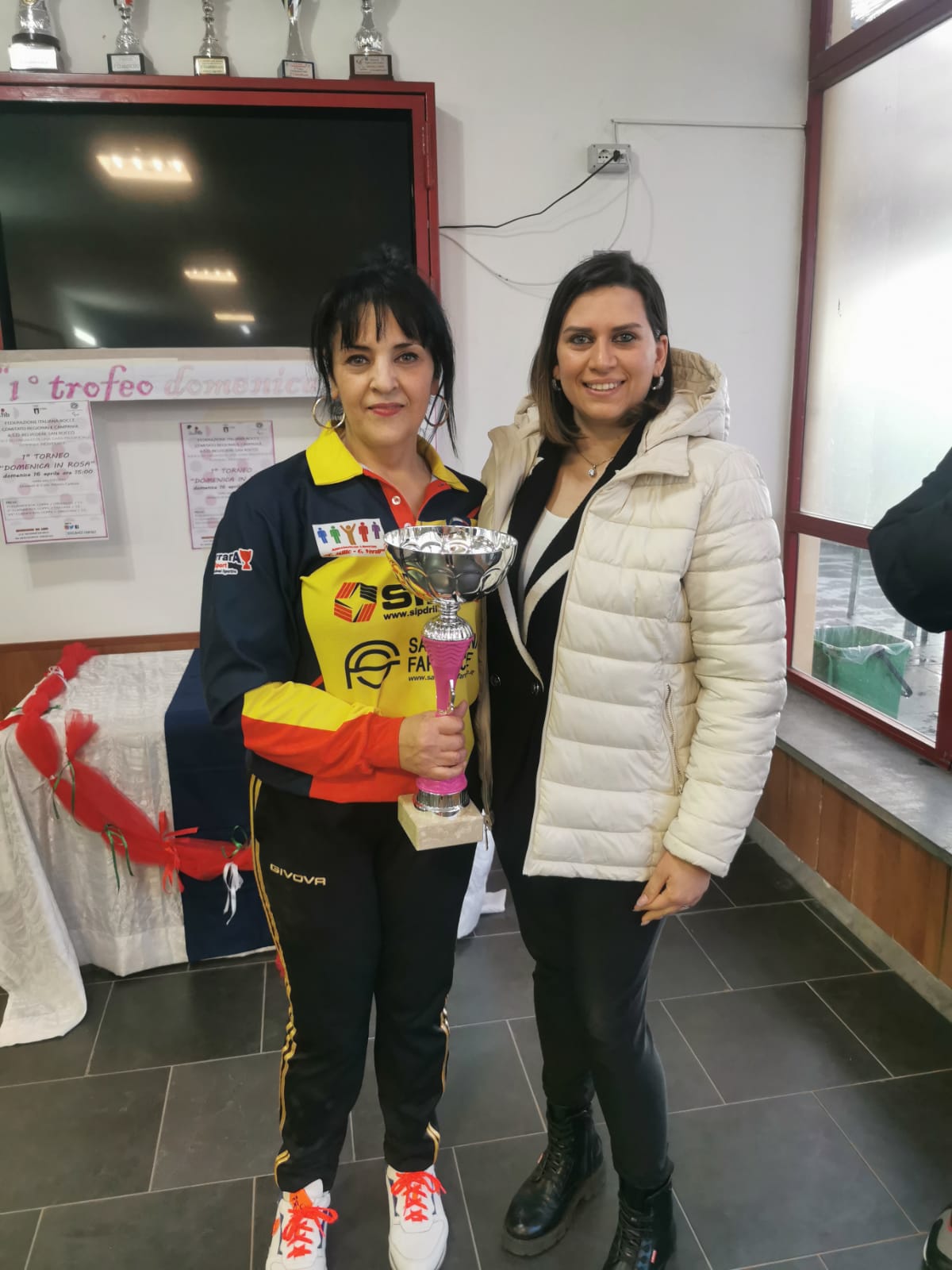 Linda Santoriello 1 Classificata Domenica in Rosa
