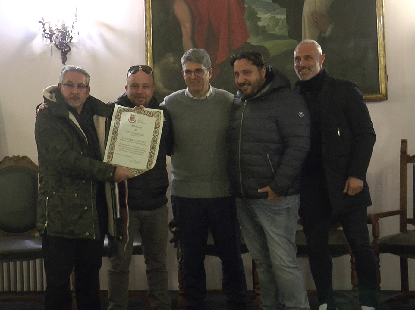 Premiazione Cafaro