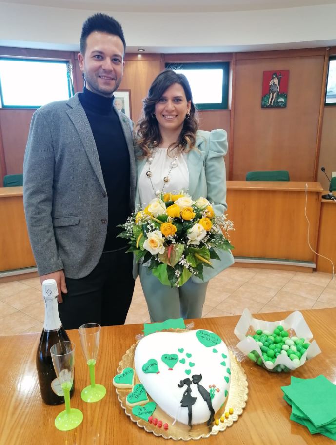 Abito promessa di matrimonio clearance