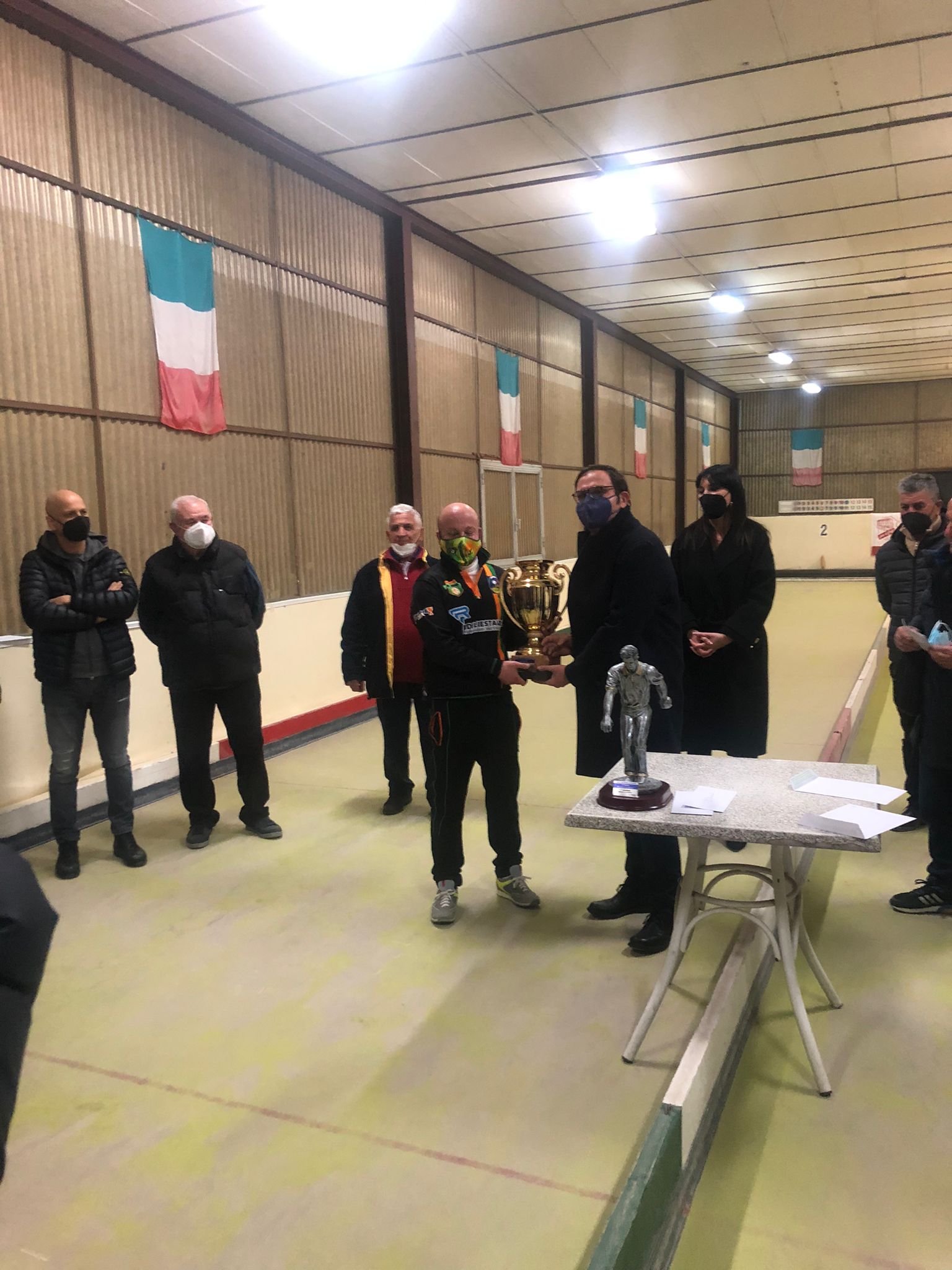 Premiazione Edmondo Senatore Trofeo Rainone Isernia