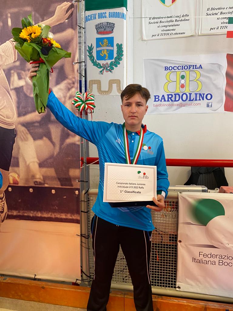 Andrea Vernazzaro Individuale U15