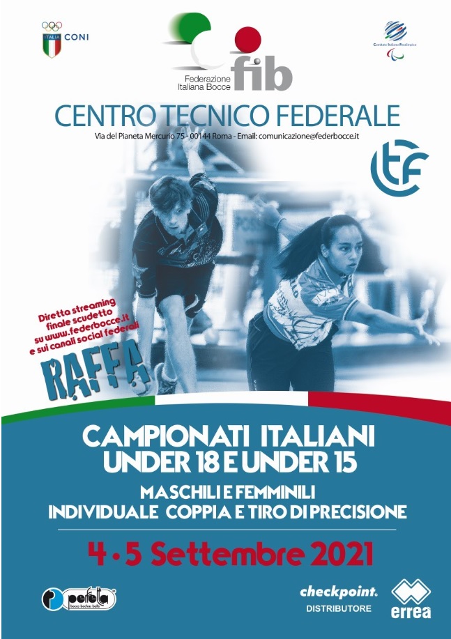 Locandina Campionati giovanili