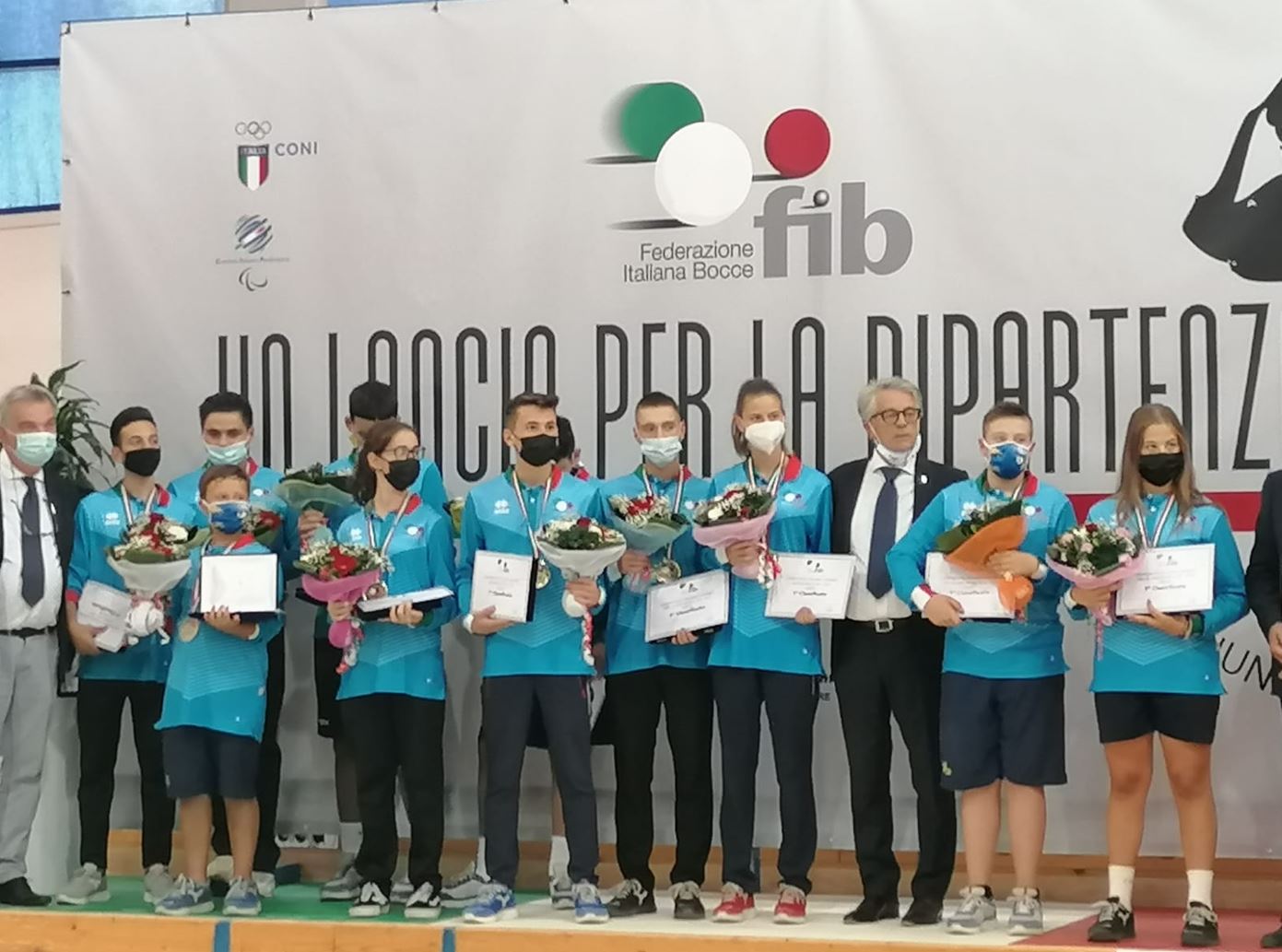 Premiazioni Campionati Italiani Giovanili Raffa