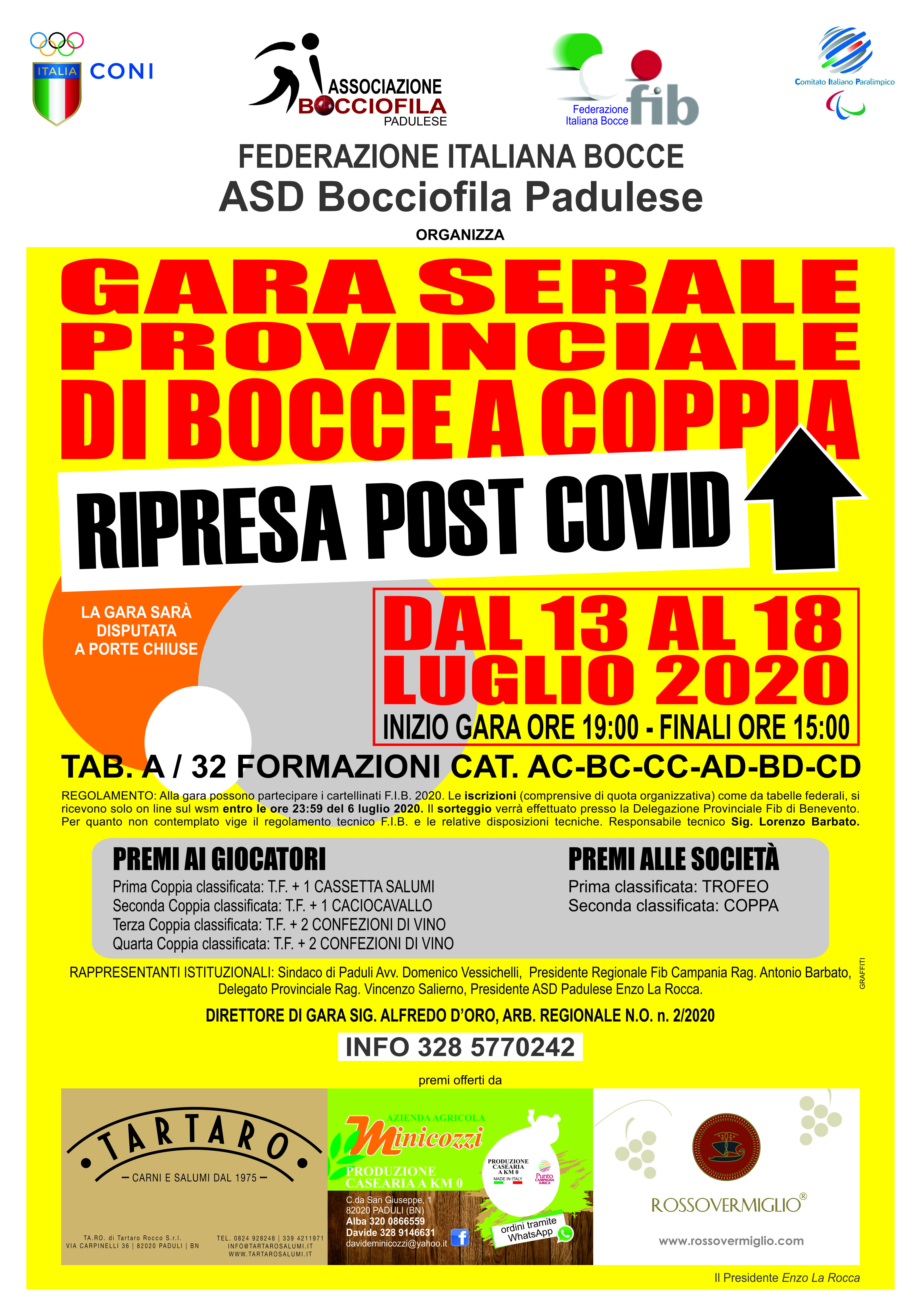 Ripresa Post Covid